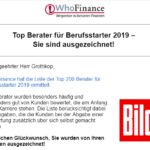whofinance 2019 Berufsstarter Email Bild